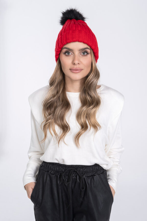 Σκούφος Πλέκτός μονόχρωμος