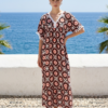 Καφτάνι mixed print