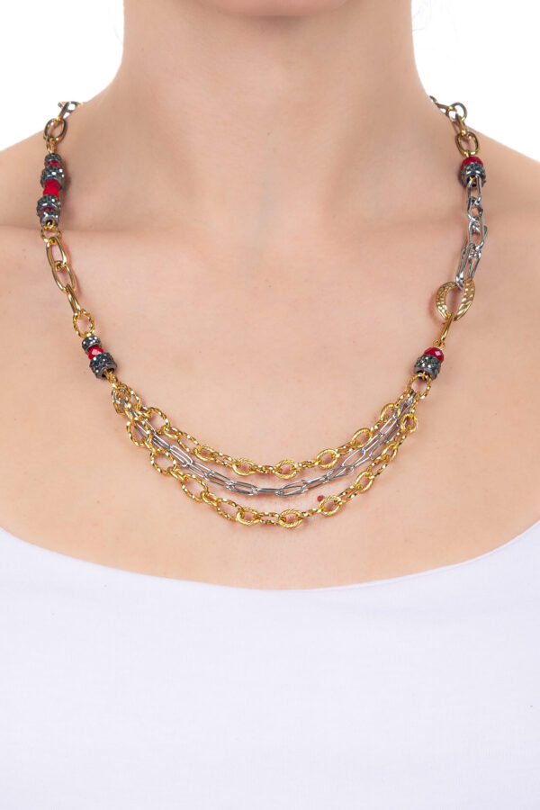 Κολιέ με αλυσίδες