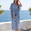Καφτάνι σε ogee print