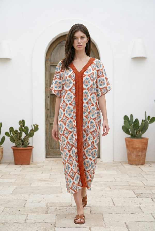 Καφτάνι σε boho style