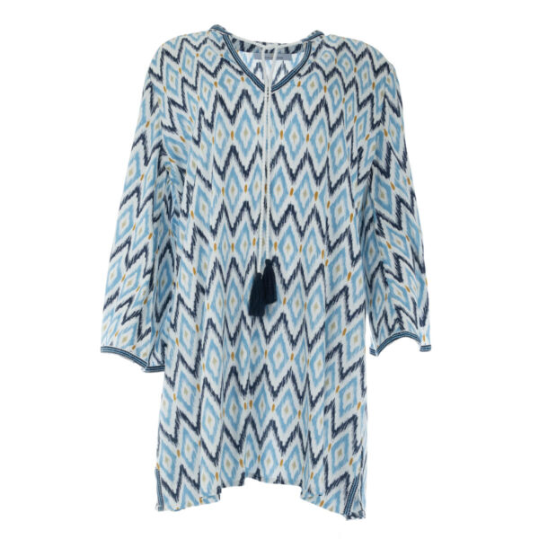 Καφτάνι με ogee print