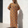 Καφτάνι μακρύ boho chic