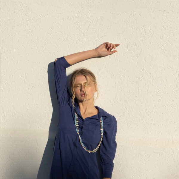 Alternative view of Φόρεμα μακρύ σεμιγιέ