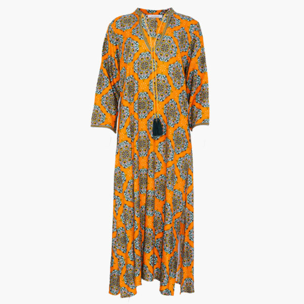 Καφτάνι μακρύ printed