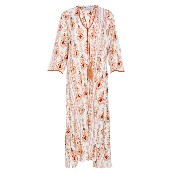 Καφτάνι μακρύ printed
