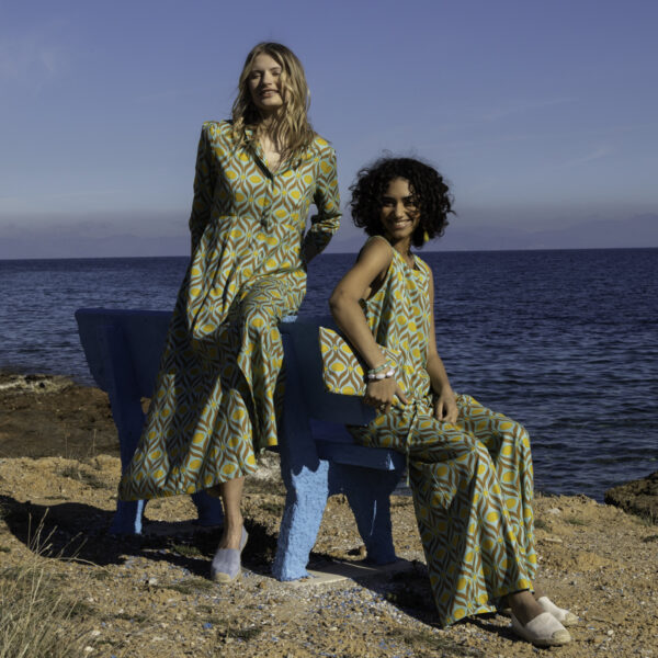 Alternative view of Φόρεμα μακρύ σεμιγιέ - Small