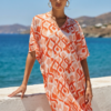 Καφτάνι μακρύ boho chic