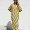 Καφτάνι μακρύ boho chic