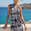 Καφτάνι μακρύ printed -S/M