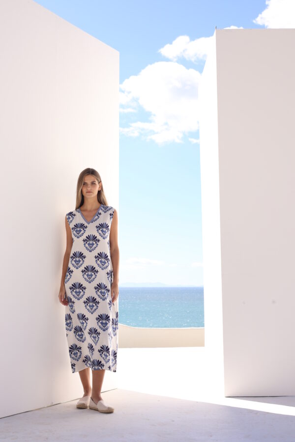 Alternative view of Καφτάνι μακρύ boho