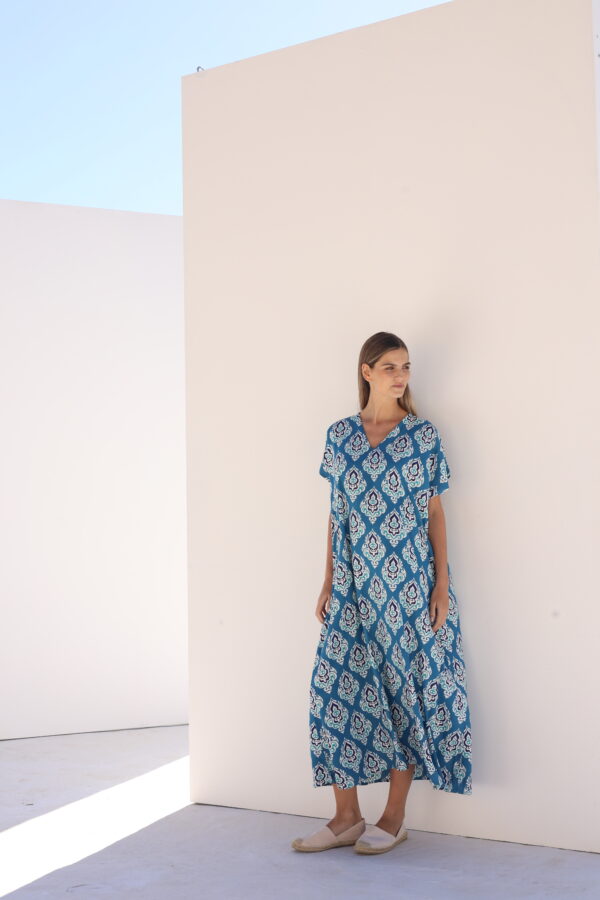 Alternative view of Φόρεμα μακρύ με τσέπες