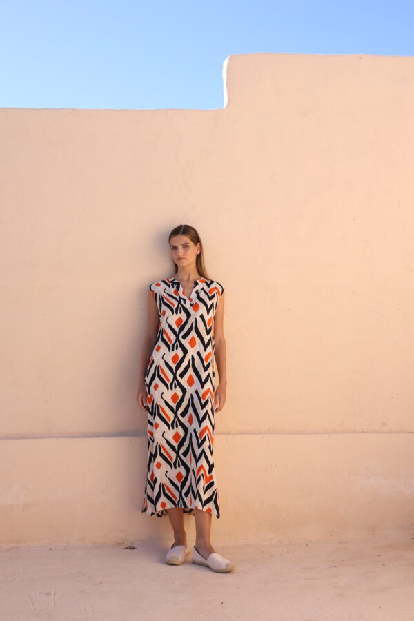 Alternative view of Φόρεμα μακρύ Αμάνικο