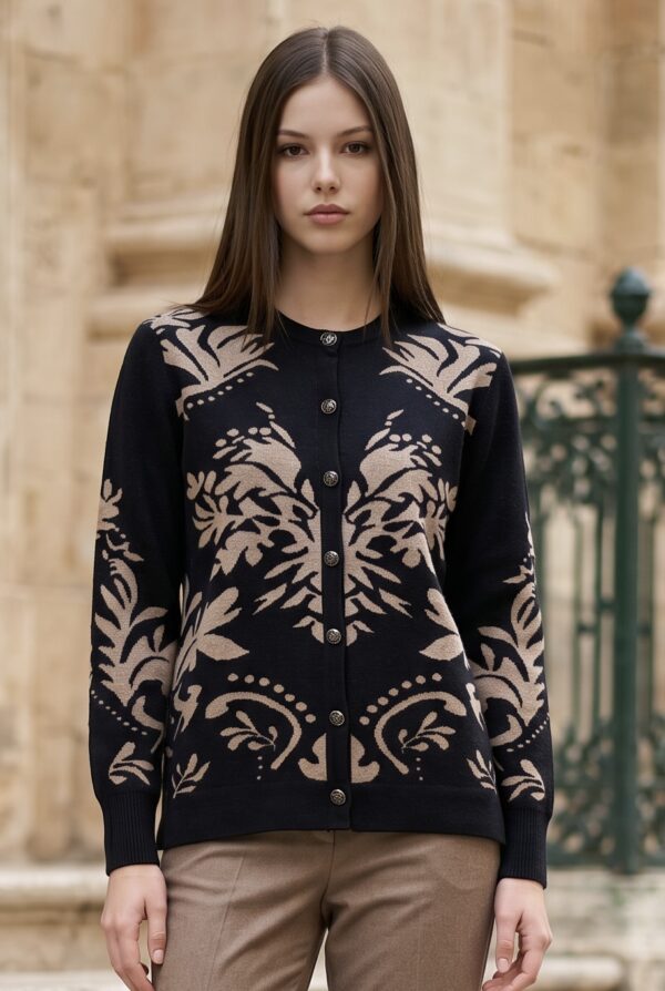 Ζακέτα floral print