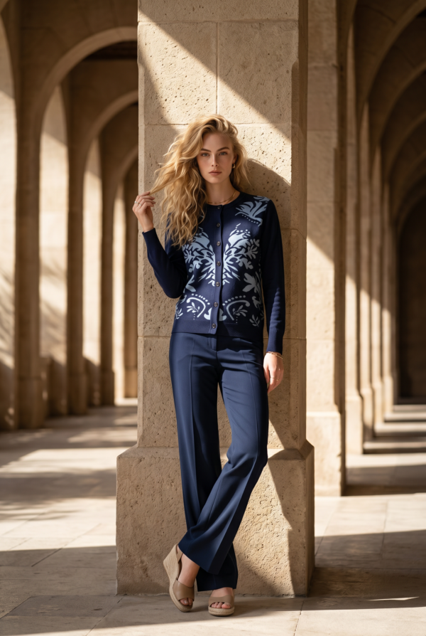 Alternative view of Ζακέτα floral print