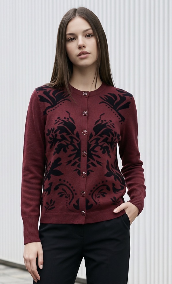 Ζακέτα floral print