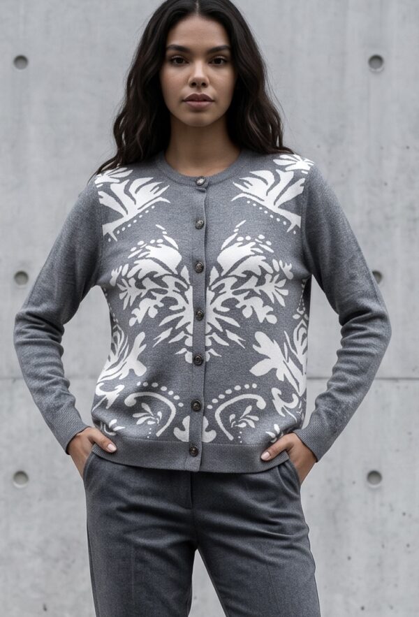 Ζακέτα floral print