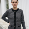 Ζακέτα geometric print