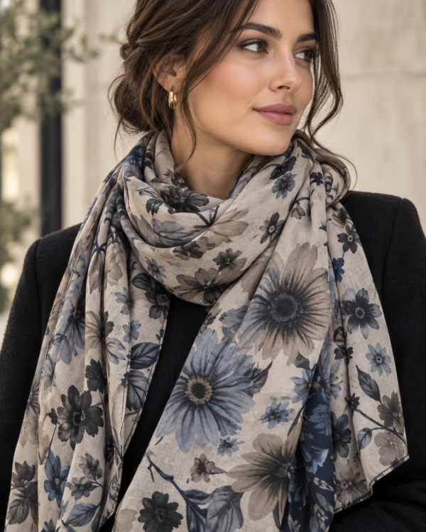 Εσάρπα floral print
