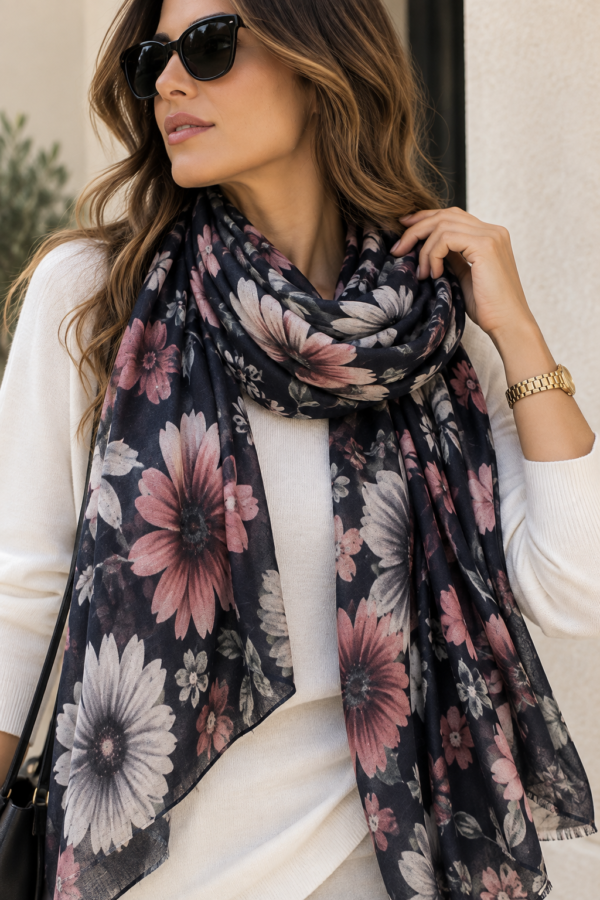 Εσάρπα floral print