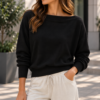Μπλούζα fleece μονόχρωμη