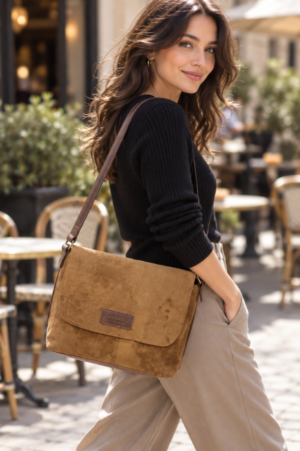 Τσάντα Χιαστί Beige